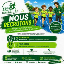Nous recrutons pour l'année 2026/2027
